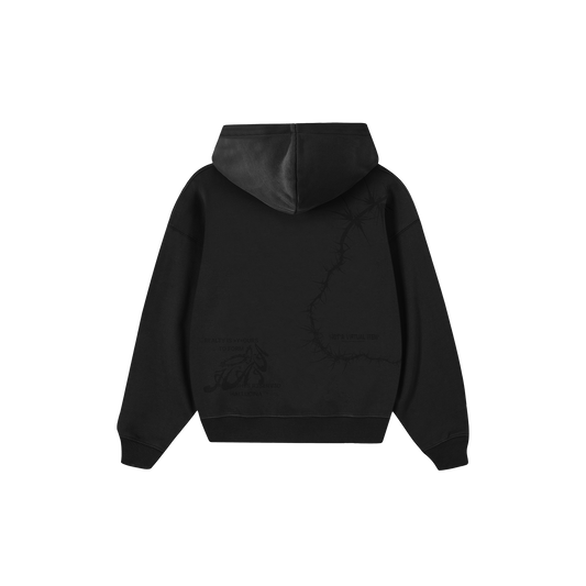BLACK REWIRED HOODIE