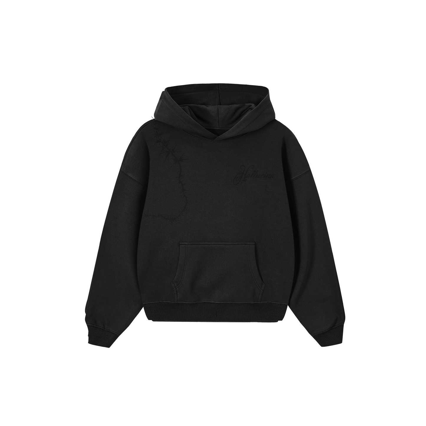 BLACK REWIRED HOODIE
