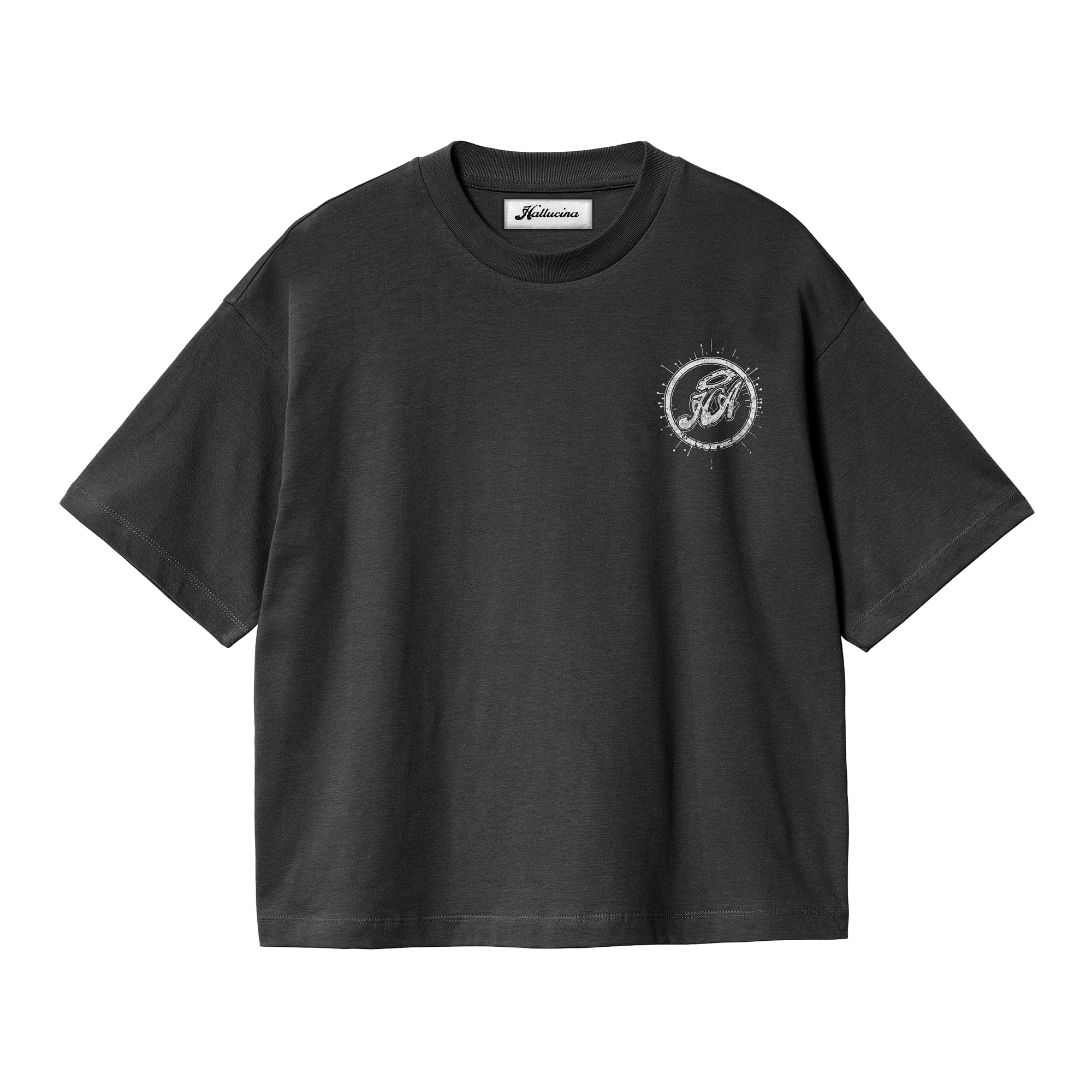 BLACK REWIRED T SHIRT – Hallucina