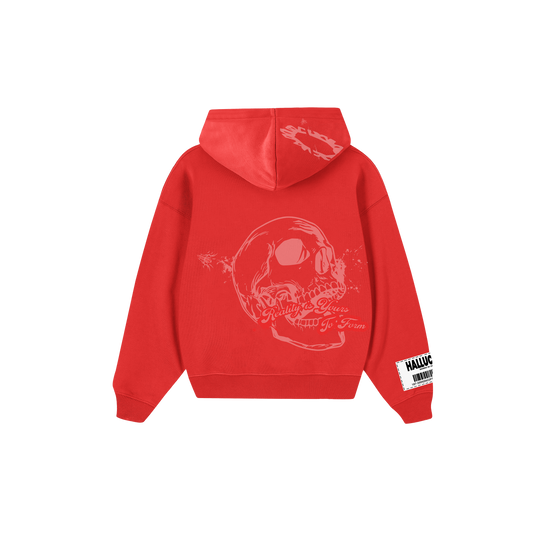 RED SKELLY ZIP