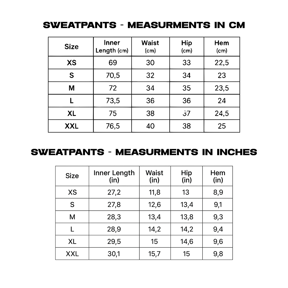 BLACK REWIRED SWEATS