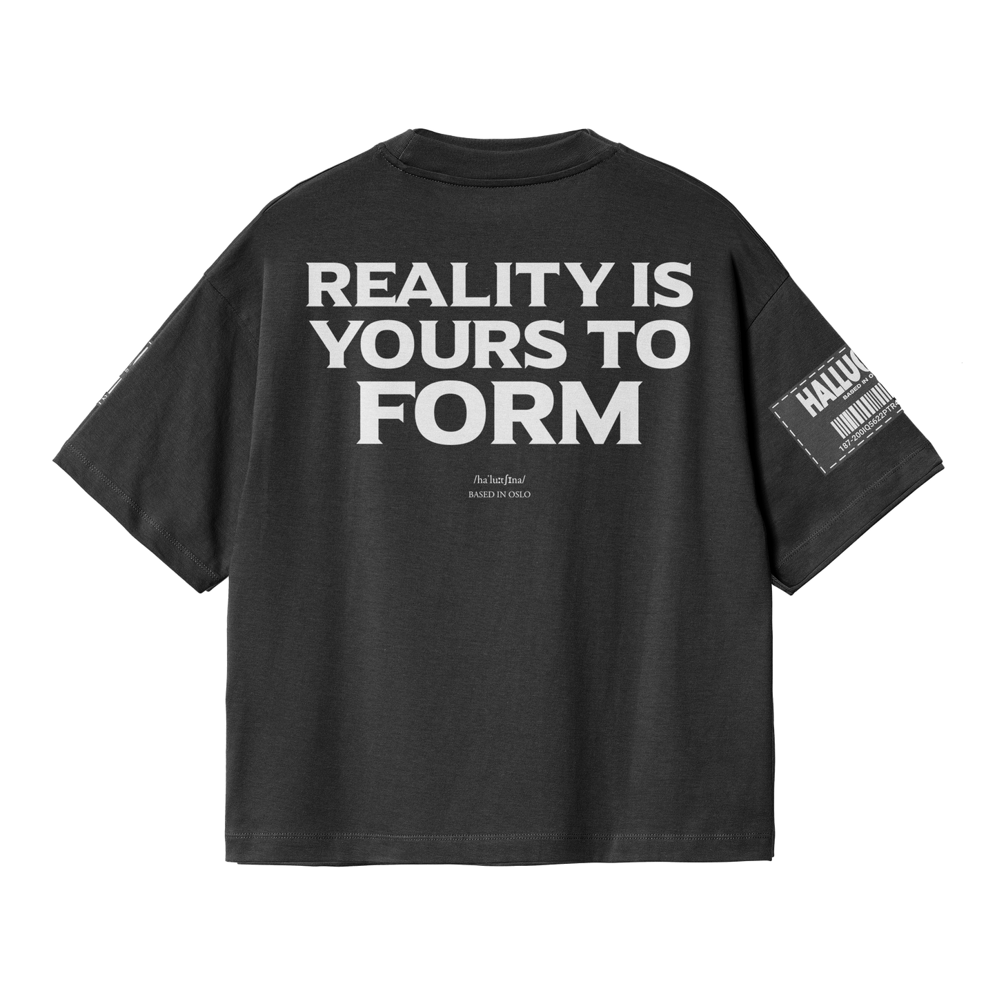 BLACK REALITY T SHIRT