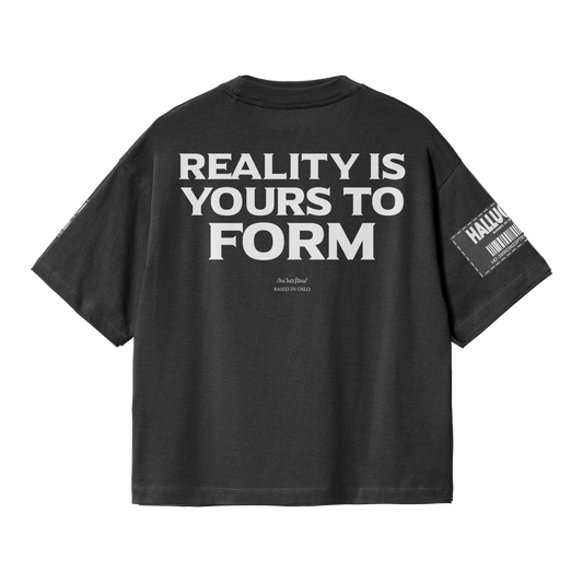 BLACK REALITY T SHIRT