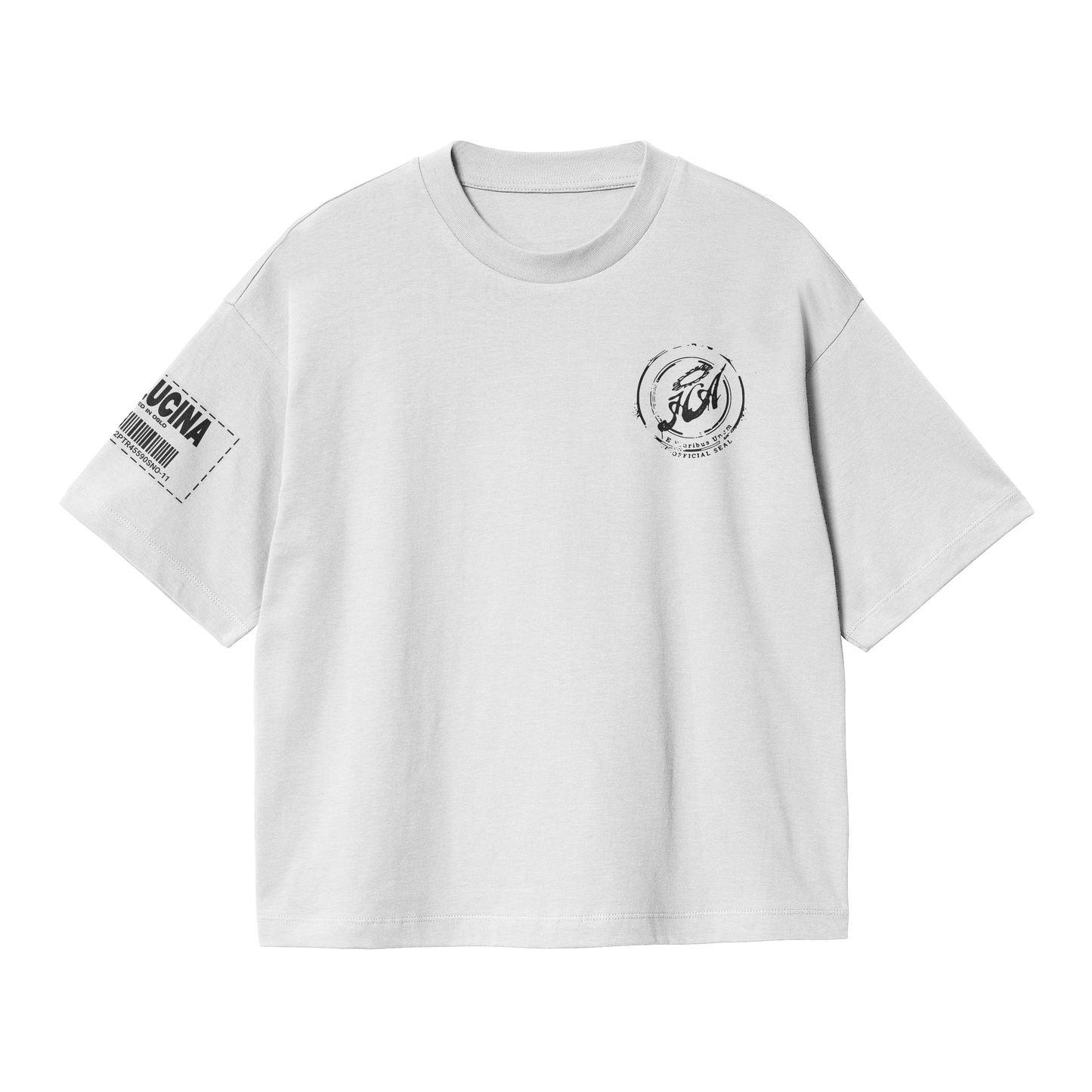 WHITE REALITY T SHIRT