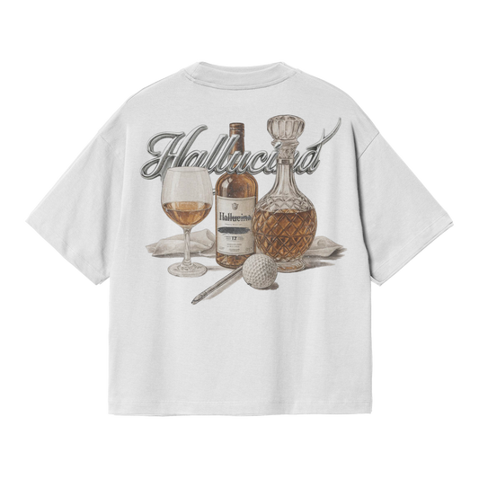 WHITE CHROME BOTTLE T