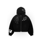 BLACK SKELLY ZIP