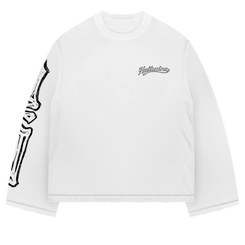 WHITE MADNESS LONGSLEEVE