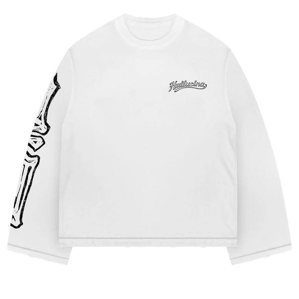 WHITE MADNESS LONGSLEEVE – Hallucina