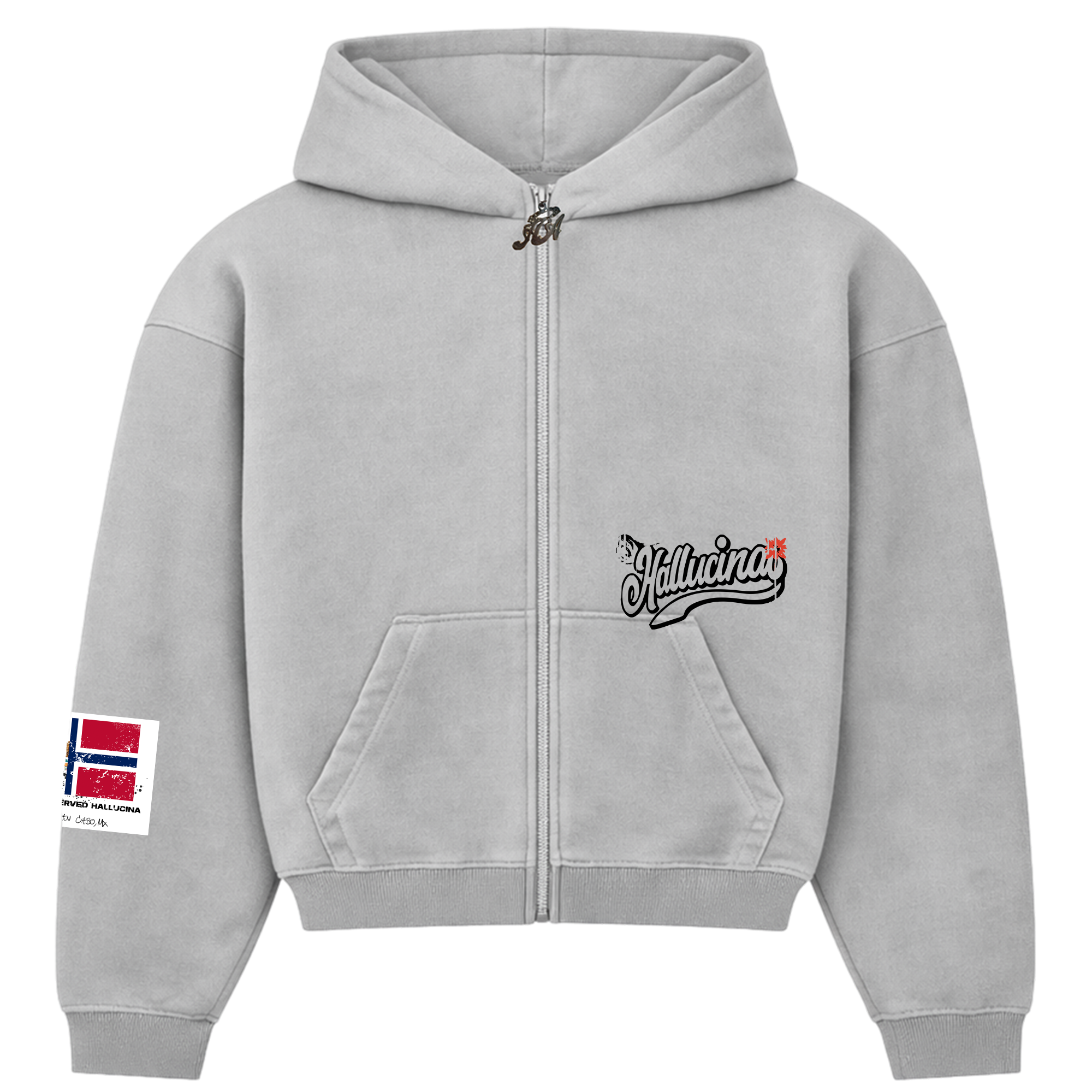 GREY MADNESS ZIP – Hallucina