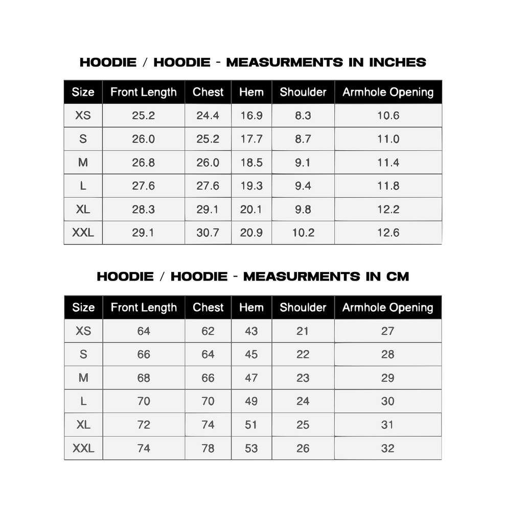 BLACK STAMP HOODIE – Hallucina