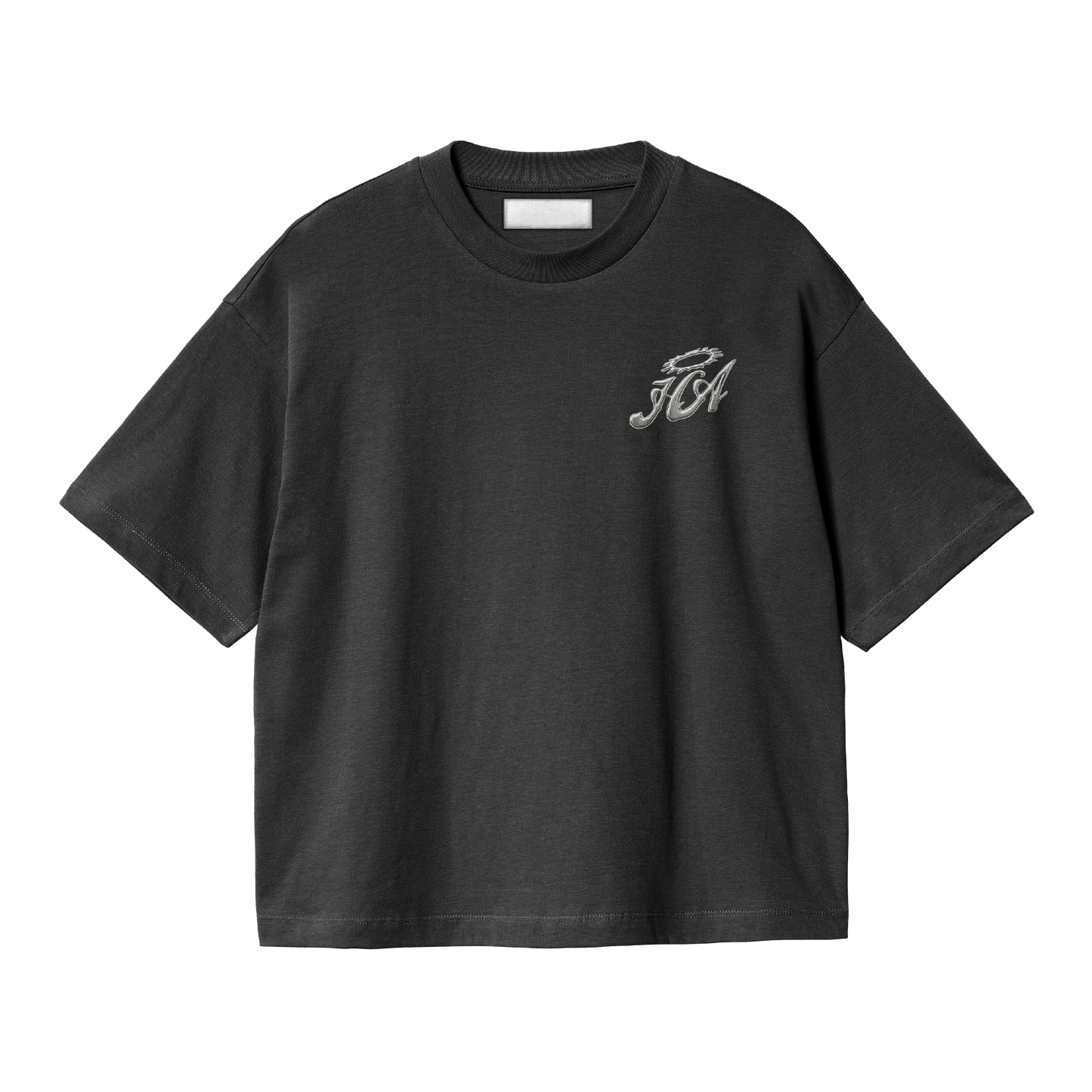 BLACK CHROME BOTTLE T