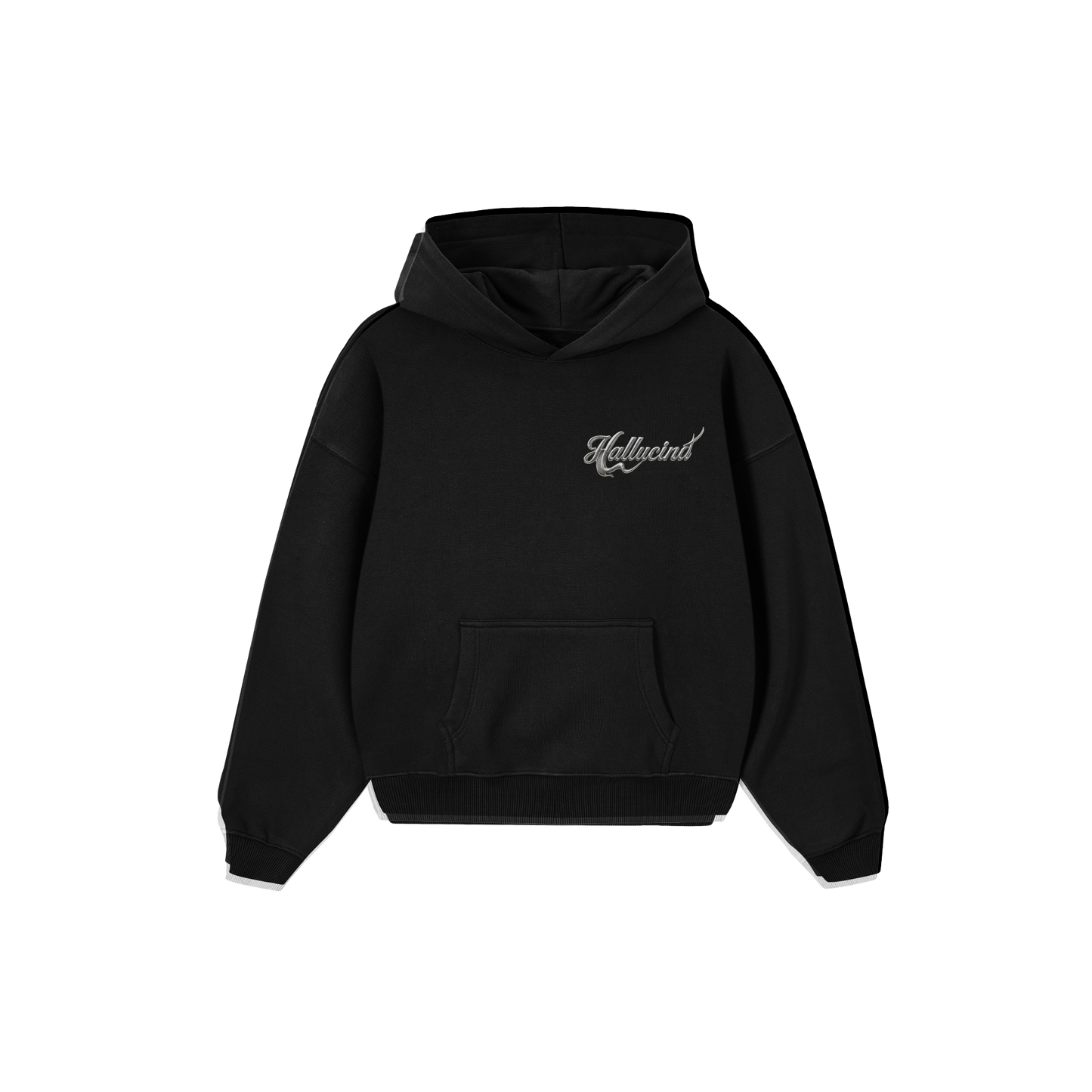 BLACK CHROME HOODIE