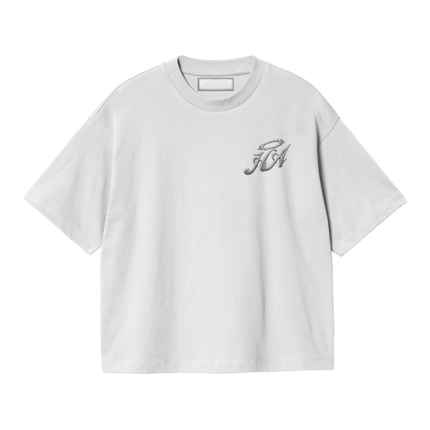 WHITE CHROME BOTTLE T