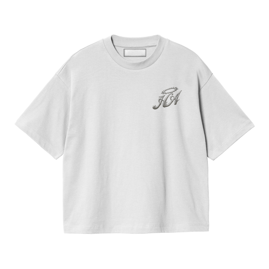 WHITE CHROME BOTTLE T